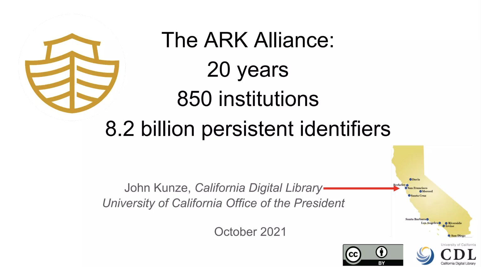 ARKs at iPRES 2021